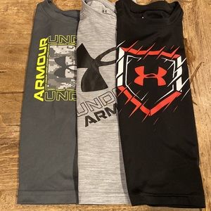 Under Armour Boys Dri-Fit T shirts
